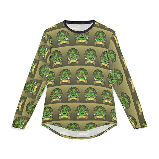Long Sleeve Shirt - Wake N Bake EyeCatching Design for Men